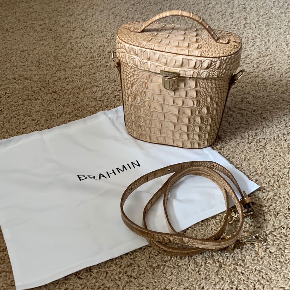 NWOT Brahmin tan bag: all sales are final: no refund no return